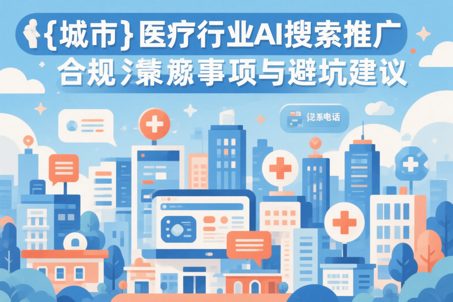白山医疗行业AI搜索推广合规注意事项与避坑建议