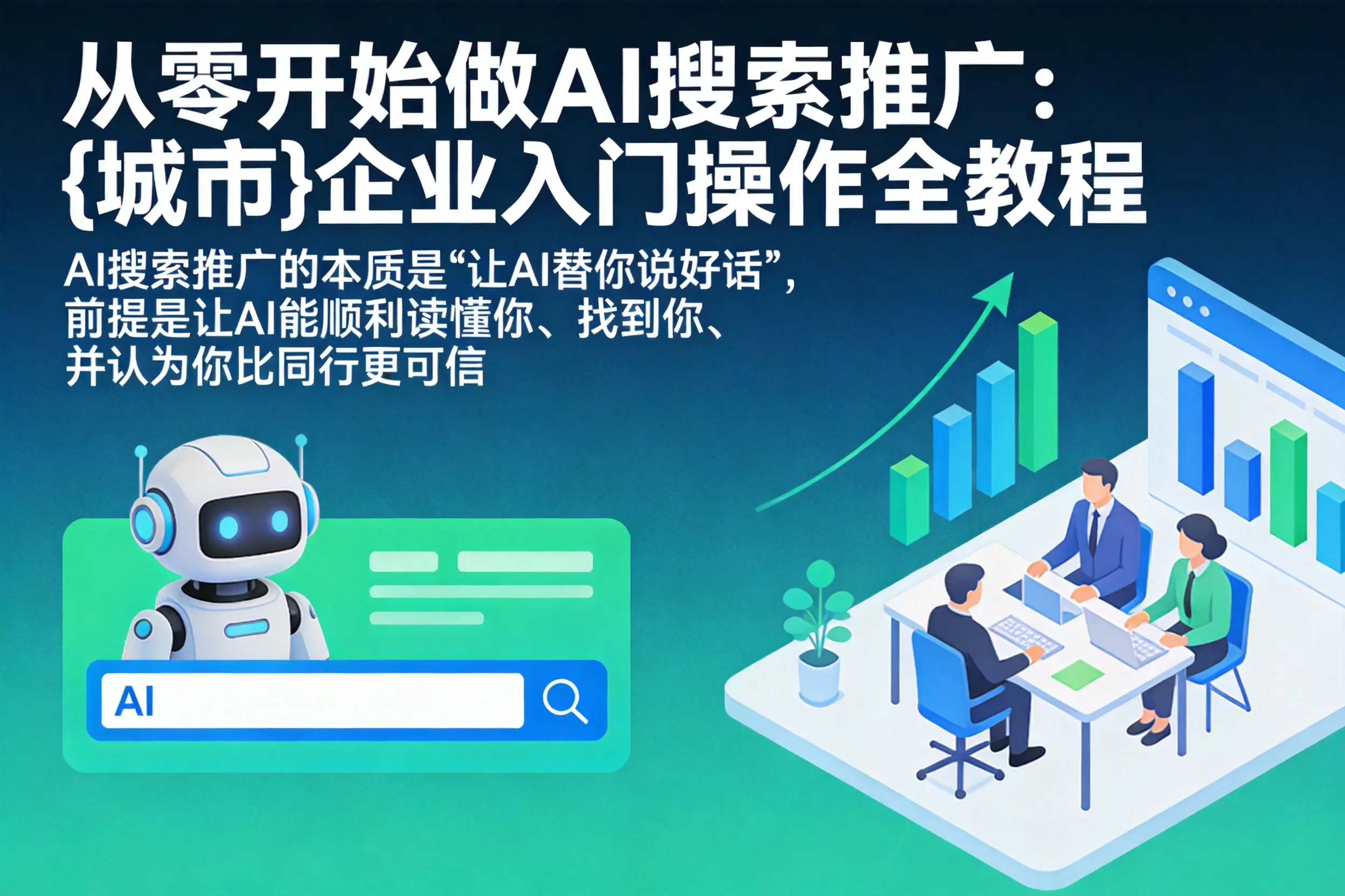 从零开始做AI搜索推广:白山企业入门操作全教程