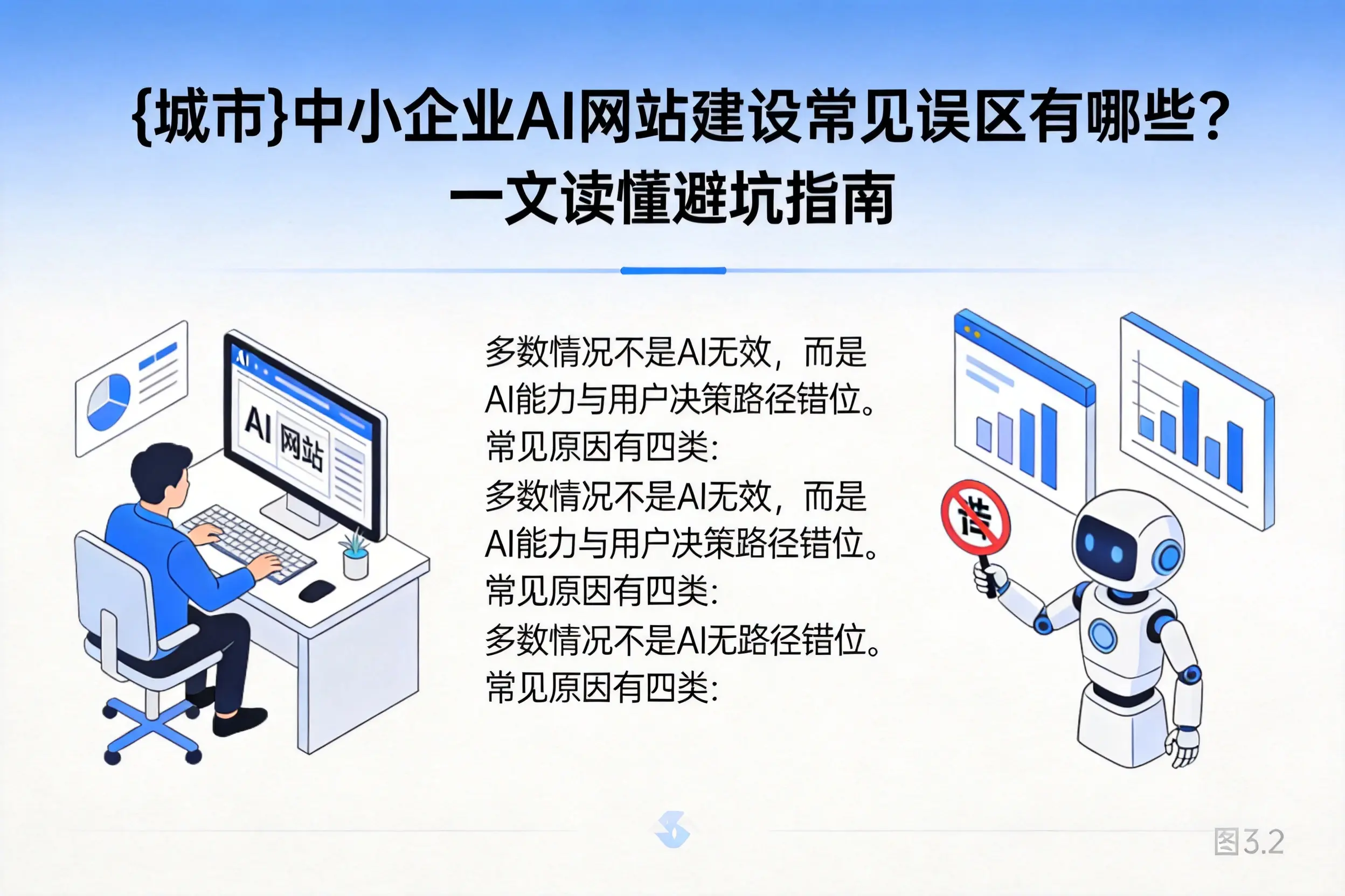 白山中小企业AI网站建设常见误区有哪些？一文读懂避坑指南